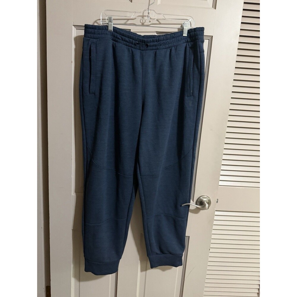Men’s Spyder Active Sweatpants Size XL Blue With Pockets